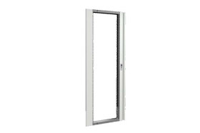 Szafa serwerowa, 40U, Blacha stalowa, Konstrukcja wychylna, Szary, 2000mm