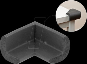 18396 Foam Edge Protection self-adhesive 56 x 56 x 33 mm black