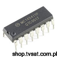MC145411P Clock Generator DIP16 MOTOROLA