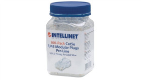 Wtyk Rj45 8P/8C Utp Cat5 Na Drut, Słoik 100Szt 790512