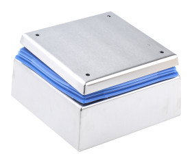 Skrzynka zaciskowa 150 mm 150 mm 80mm Stal nierdzewna Rittal RAL 5010