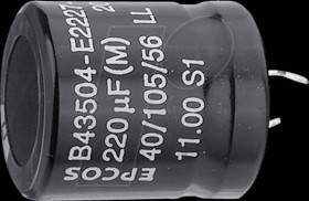 B43504-A9477-M Aluminium Electronic Capacitor, radial, 470 µF, 400 V, 105°C