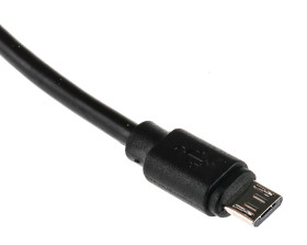 RS PRO Kabel USB z gniazdem IC Męski Złącze A USB typu A Złącze B Micro USB typ B Męski dł. 3 m USB 2.0 kolor: Czarny