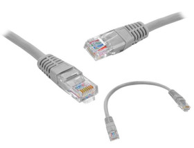 Kabel sieciowy PATCHCORD UTP kat 5E 0,25m