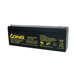 Long WP2.6-12 AGM Battery 12V 2.6Ah 178x66x35mm Maintenance-Free