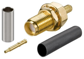 Złącze zaciskowe RP-SMA - Typ kabla RG 174/RG 316