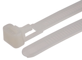 Opaska kablowa długość 150mm szerokość 7,6 mm RS PRO Nylon 66