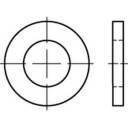 Podkładka TOOLCRAFT 135846 72 mm 95 mm stal 10 szt.
