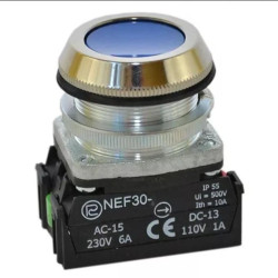 Przycisk ster. niebieski W0-NEF30-K 4X N