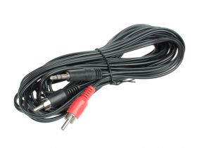 Kabel JACK 3,5mm - 2xRCA CHINCH AUX (1,2m)