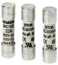 Wkładka topikowa cylindryczna SITOR, 2x58 mm, 40 A, aR, Un AC: 690 V, Un DC, zestaw 5 szt.