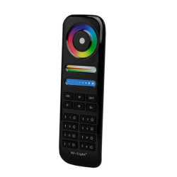 Pilot Kontroler led RGBWW 5-in-1 8 stref 2,4ghz MI-Light RGB + CWiWW fut089b czarny