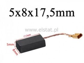 Szczotki węglowe 5x8x17,5mm ( 2szt)