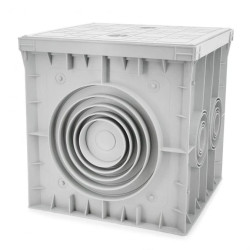 Studzienka gruntowa, kontrolno-pomiarowa IP55 400x400x400 mm, SG404040-6