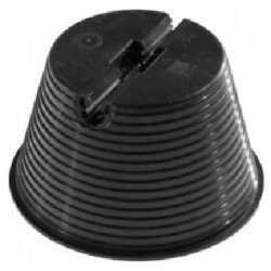 Uchwyt okrągły betonowy w tworzywie 150x80mm podstawa z betonem bez tworzywa Pawbol