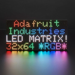 64x32 RGB LED Matrix - 3mm pitch