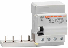 RCCB, Typ A, 4-biegunowy, 63A, 30mA, Lovato Typ A, P1RA IEC 230 V ac, 400 V ac