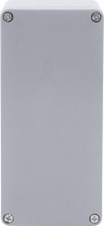 Boxexpert BXPBPOL1607575-E02-66 Urządzenia przemysłowe Elbe Polyester grau 1607575, IP66, 75 mm x 160 mm x 75 mm , 1 szt
