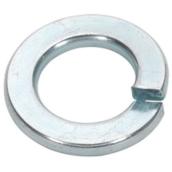 Sealey SWM10 Spring Washer M10 Zinc DIN 127B Pack of 50
