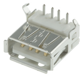 Złącze USB A Przewlekany Żeński 2.0