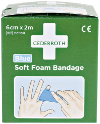 Bandaż 2 mx 6 cm Bandaż CEDERROTH 1009711