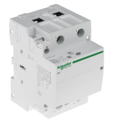 Stycznik 230 V AC Schneider Electric styki: 2 100 A 2NO Montaż na szynie DIN Śruba A9C20882