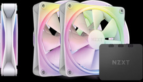 RF-D12TF-W1 NZXT F120 RGB DUO triple pack, 120 mm PWM white