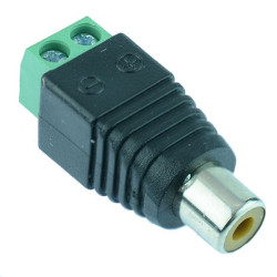 Female RCA Phono Socket Screw Terminals