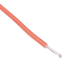 Orange UL1015 16AWG 26/0.25mm Tinned Copper Stranded Wire (price per metre)