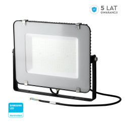 VT-156 150W Naświetlacz LED SMD Chip SAMSUNG barwa: 4000K obudowa: czarna wydajność: 120lm/W 772 V-TAC