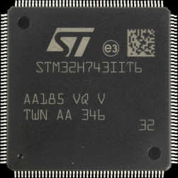 STM32H743IIT6 Cortex-M7 microcontroller, 2048/KB, LQFP-176