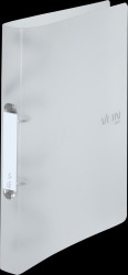 4247-00-01 Ring binder PP, 2 rings, white