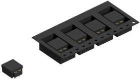 Socket header, 8 pole, pitch 2.54 mm, straight, MK220SMD8BTR