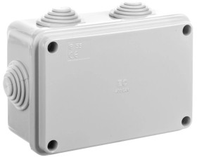 Puszka natynkowa z pokrywą i śrubami seria 400 IP55 120x80x50 EC400C4R /opak. 90/