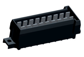 Złącze samochodowe 18-pinowe TE Connectivity 2-rzędowe Męski Timer Przewlekany Lutowane Listwa stykowa PCB