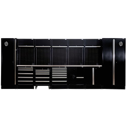 BUNKER&#xAE; 04393 Modular Storage Combo with Stainless Steel Worktop (25pc)