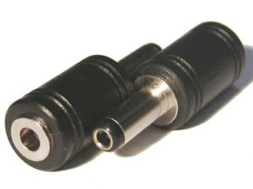 Adapter DC wtyk 2,5/5,5mm - gniazdo 1,0/3,8mm DCP20 Vitalco