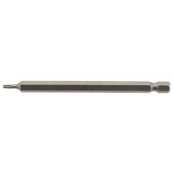 Draper 66907 T8 1/4&quot; Hex TX-STAR&#xAE; Insert Bit 100mm Long x 1