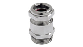 Dławnica kablowa odporna na wysoką temperaturę M25 IP68 mosiężna SKINDICHT SHV-M-VITON 25x1,5/21/20 52105530 /25szt./