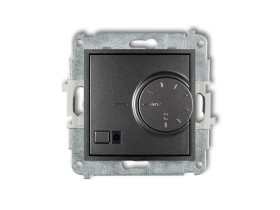 MINI Regulator temperatury z czujnikiem powietrznym grafitowy 11MRT-2 KARLIK