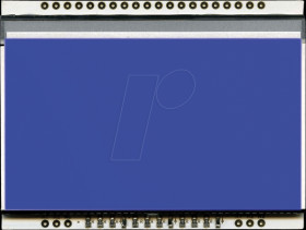 EA LED68X51-B LED lighting for EA DOGL128-6, 55 x 36 mm, blue