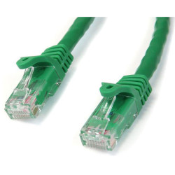 StarTech N6PATC3MGN 3m Green Snagless Cat6 UTP Patch Cable - ETL Verified