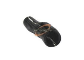 PESZEL 10/7 RURA KARBOWANA PRZECITA CZARNA