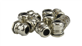 Dławnica Izolacyjna Metalowa Pg16 Ip68 Z Nakrętką Neku