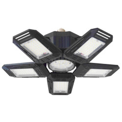 Lampa warsztatowa LED składana 5 skrzydłowa E27 55W WL-10