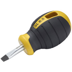 Hultafors 444065 Stubby Slotted Screwdriver 6.5 x 25mm