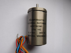 LTSa 11C Mikroma 12/6V 2500Hz transformator resolwer selsin selsyn