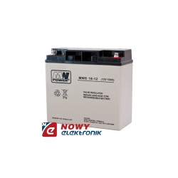 Akumulator 12V-18Ah AGM MWS Żelowy, MWS 18-12