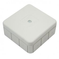 Puszka instalacyjna natynkowa 85x85x37mm hermetyczna IP55 szara ViPlast