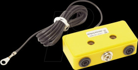 2200.121.10.2 Y Earthing box, 2-m earth conductor with 4-mm lug